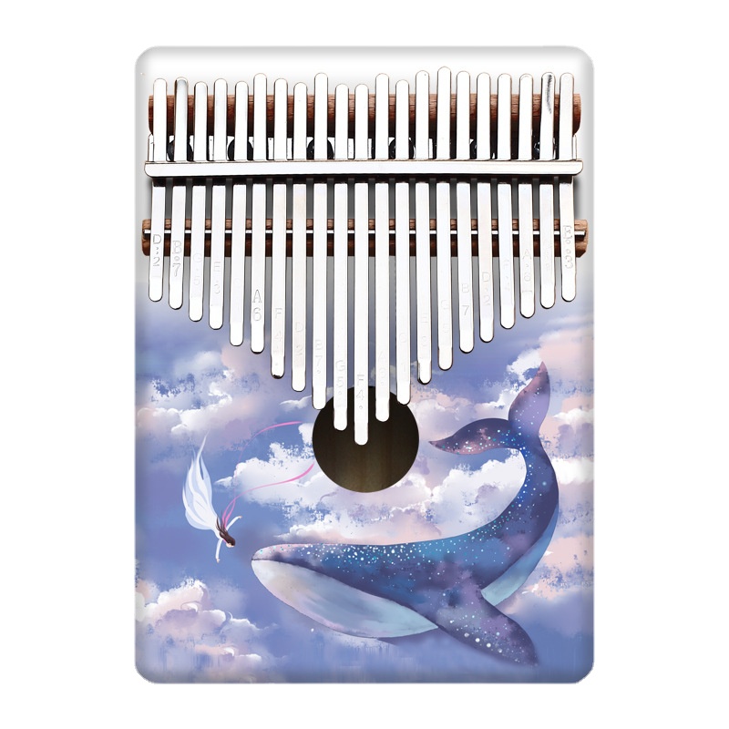 Musical Instrument Kids - Kolorowe 21 Key Kalimba Kids Cartoon