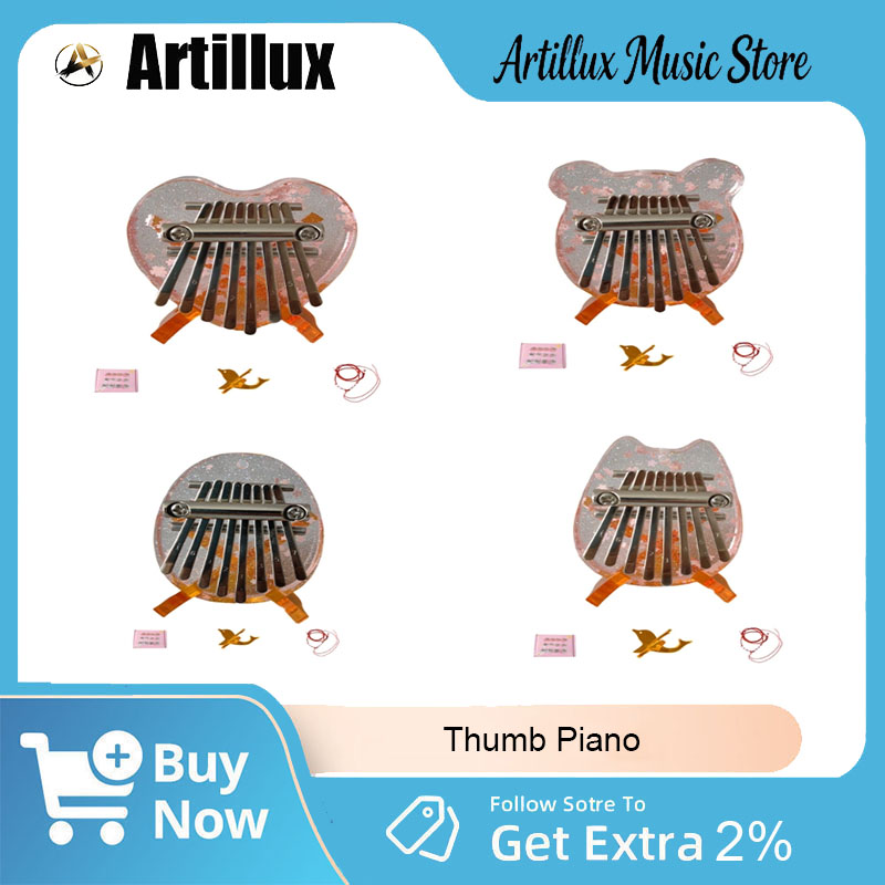 A Musical Instrument With Keys - Artillux Thumb Piano Nowa, wysokiej jakości