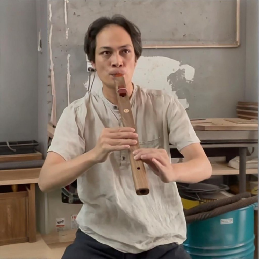Musical Instrument A Recorder - Flet Pionowy Drewniany Tonacja B/C/D/E/F Przenośny