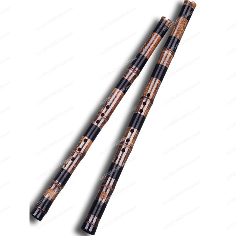 Musical Instrument You Blow Into - Profesjonalna fletka bambusowa Xiao, krótka, 8/6