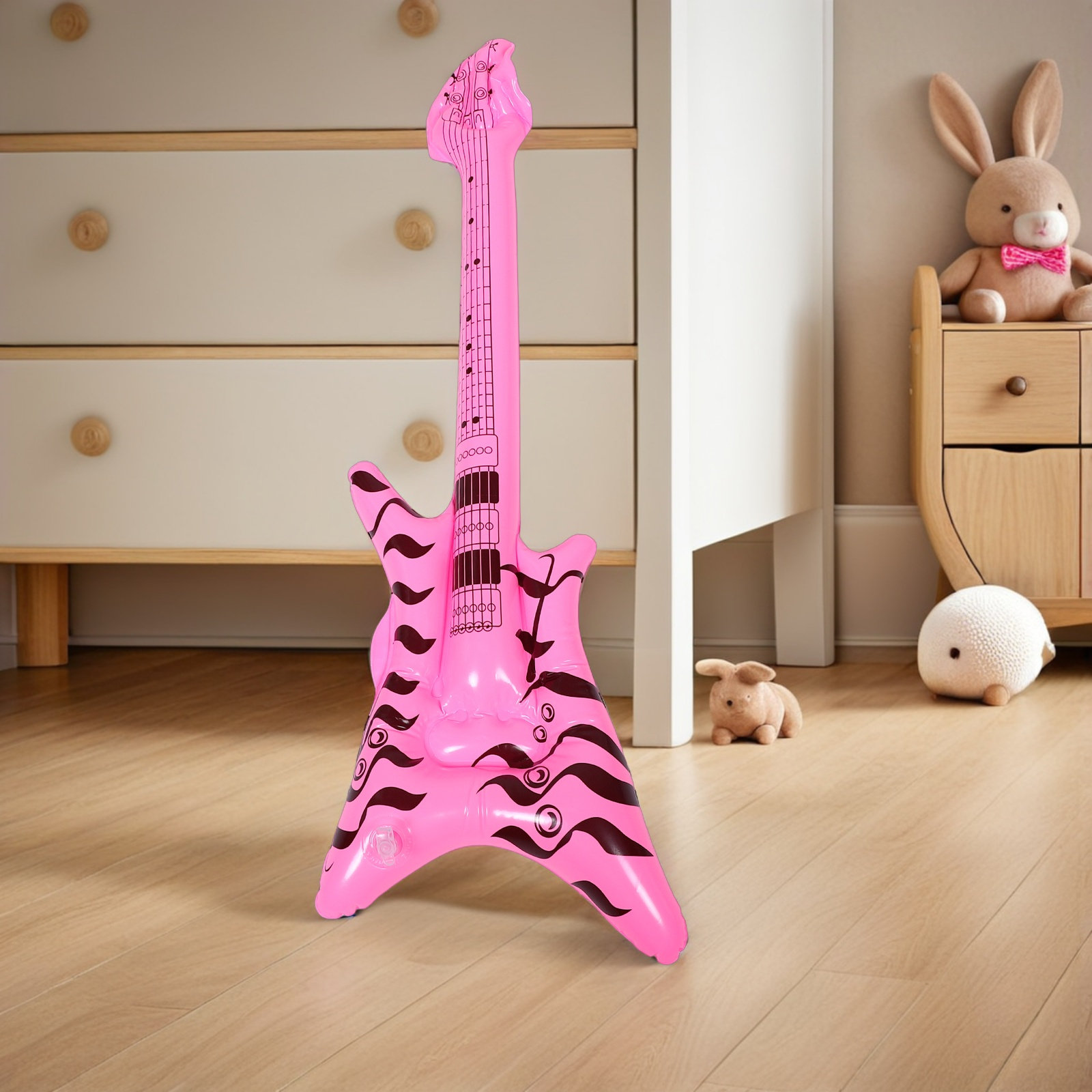 Musical Instrument You Blow Into - Nadmuchiwana gitara rock and roll, rekwizyt