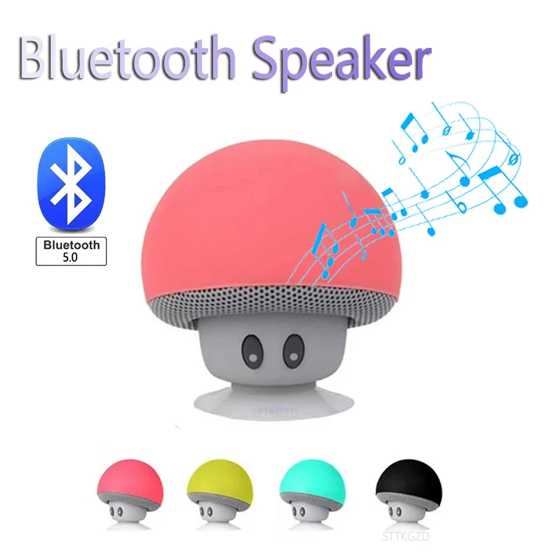 Cajon Musical Instrument - Mini grzybkowy głośnik Bluetooth Przenośny bezprzewodowy
