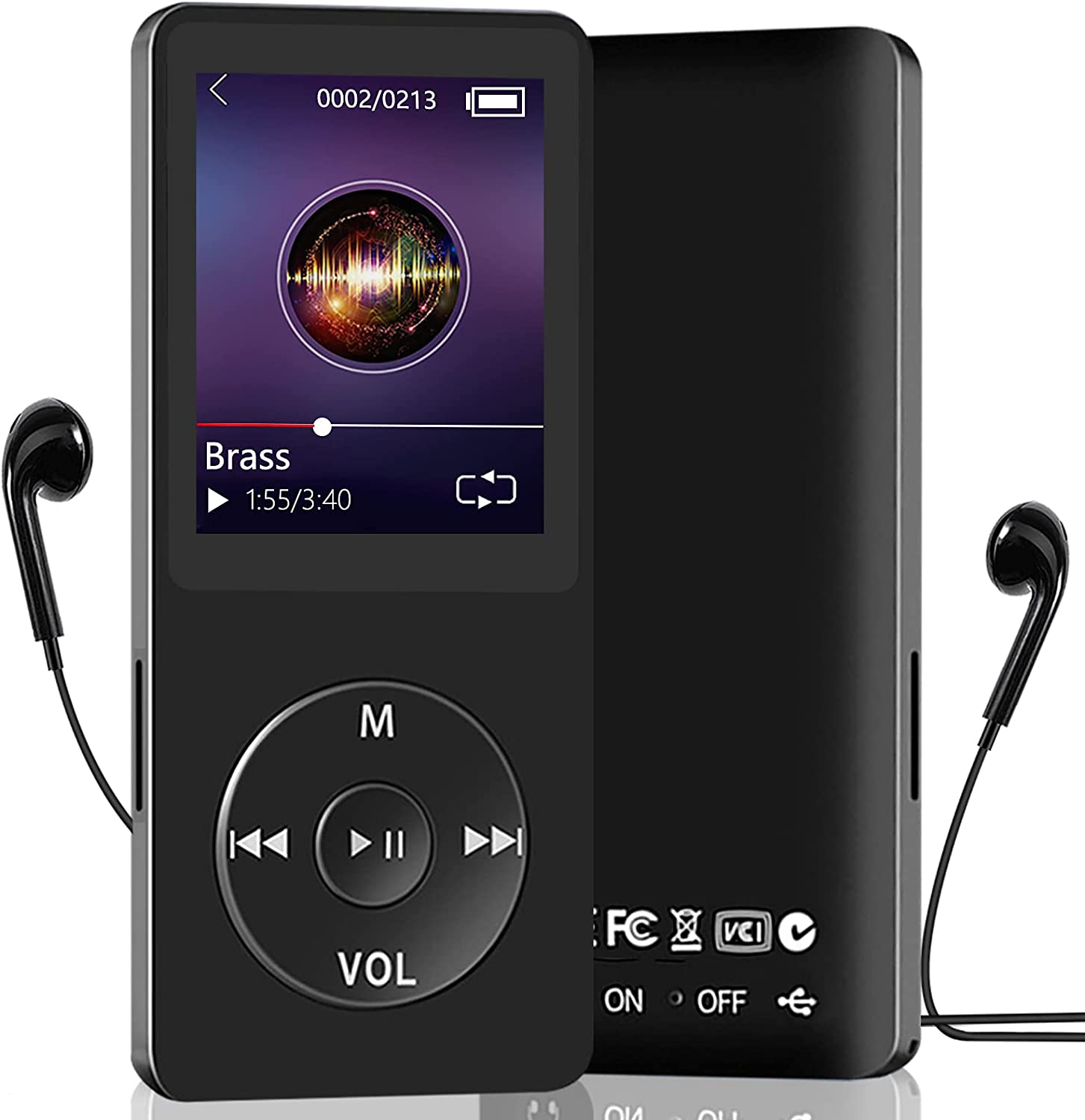Musical Instrument Image - X02 Odtwarzacz MP3 z ekranem 1,8'',