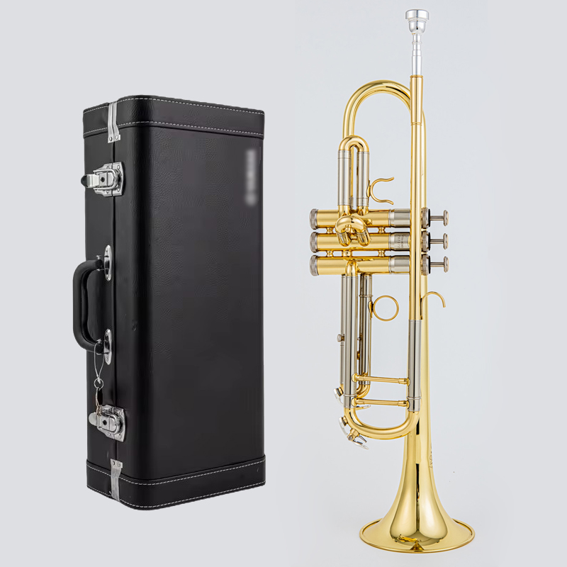 Musical Instrument Japan - Japońska trąbka Bb YTF8345, mosiężna, pozłacana,