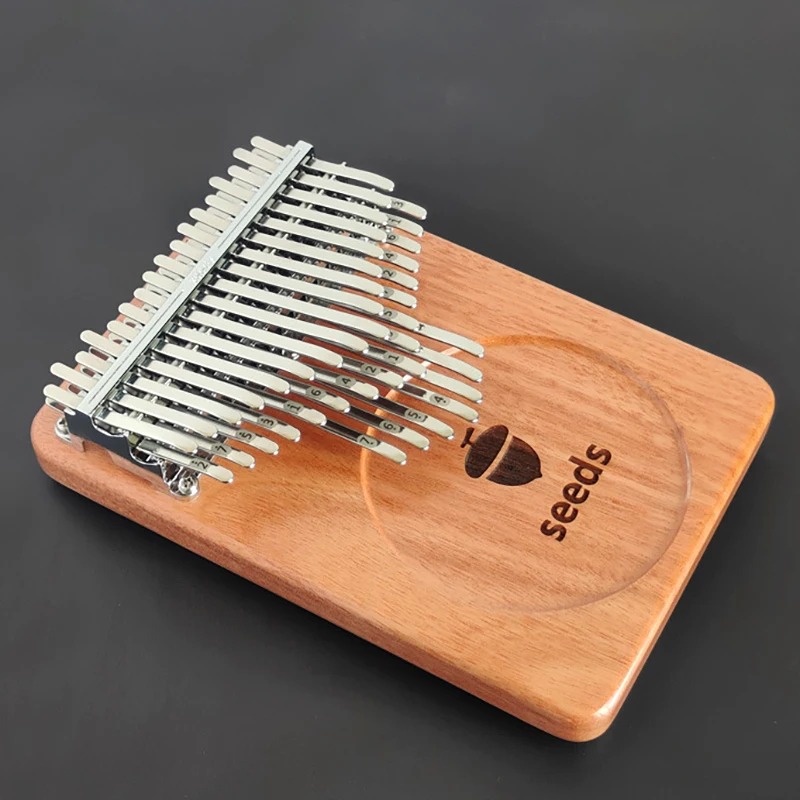 Musical Instrument Morocco - Kalimba z nasionami 17/24/34/41 klawiszy, tonacja
