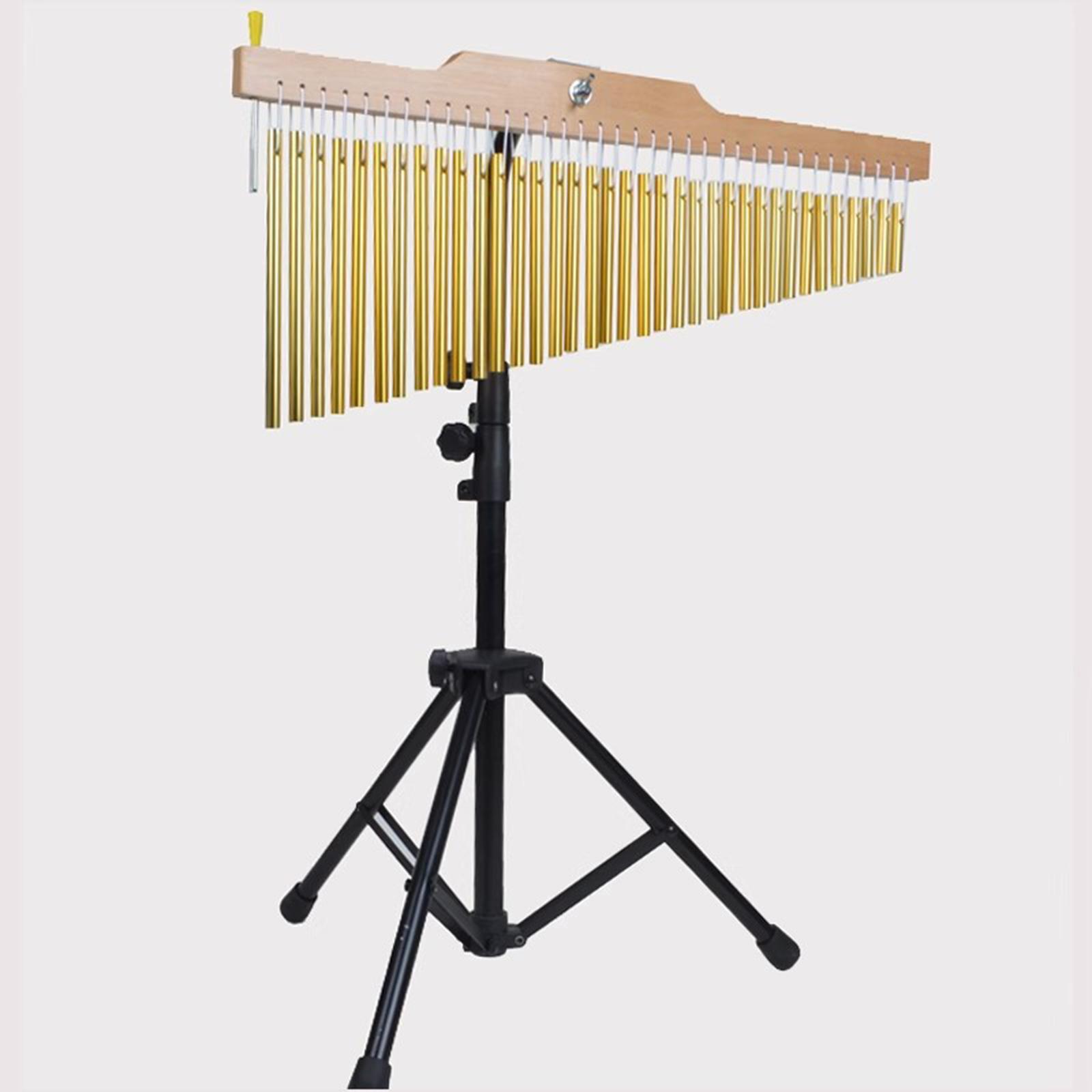 Musical Instrument Chimes - Stojak na dzwonki barowe, trójnóg, składany,