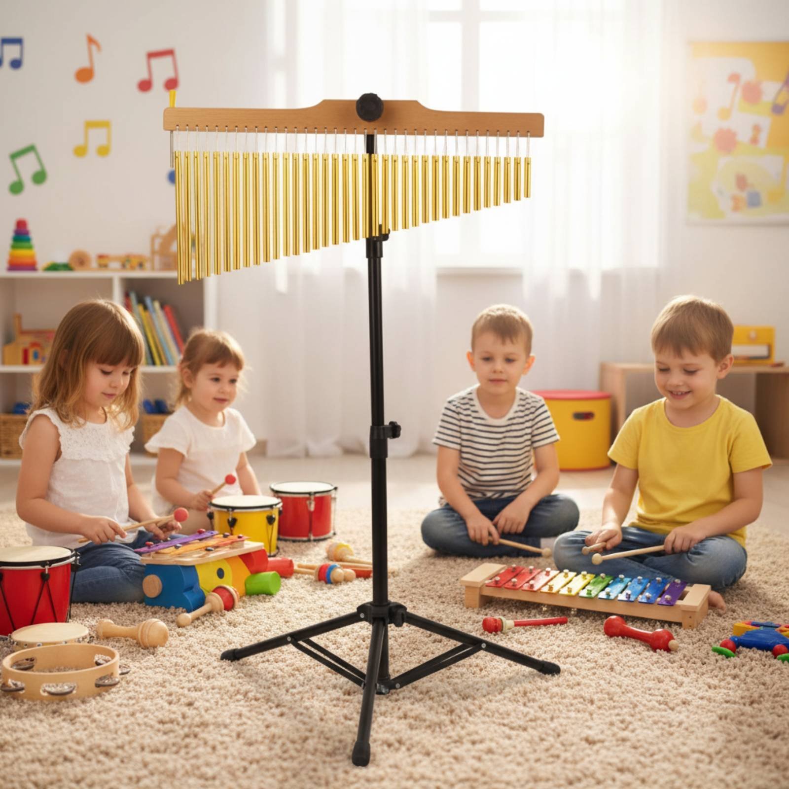 36-tonowy zestaw dzwonków baro – Musical Instrument Chimes recenzja i cena