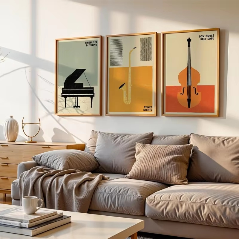 Plakat z instrumentami muzyczn – Musical Instrument Image recenzja i cena