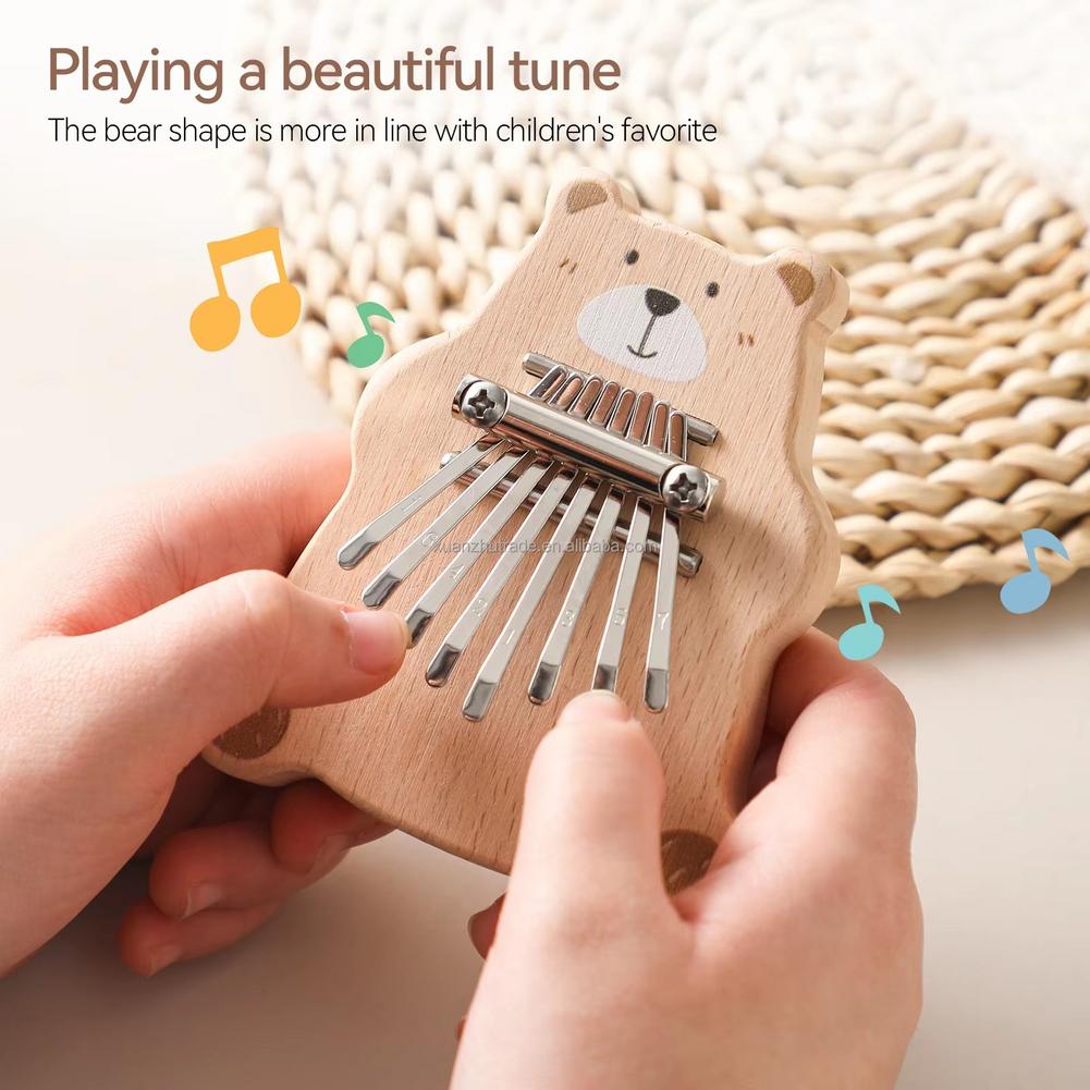 8-klawiszowa Mini Kalimba Prze – A Musical Instrument With Keys recenzja i cena