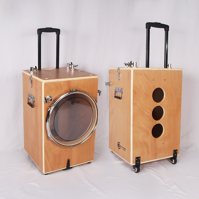 Zestaw perkusyjny No Assembly  – Cajon Musical Instrument recenzja i cena