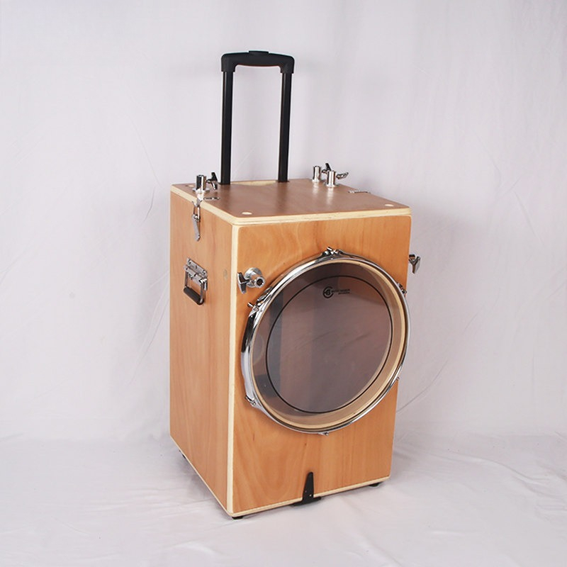 Zestaw perkusyjny No Assembly  – Cajon Musical Instrument recenzja i cena