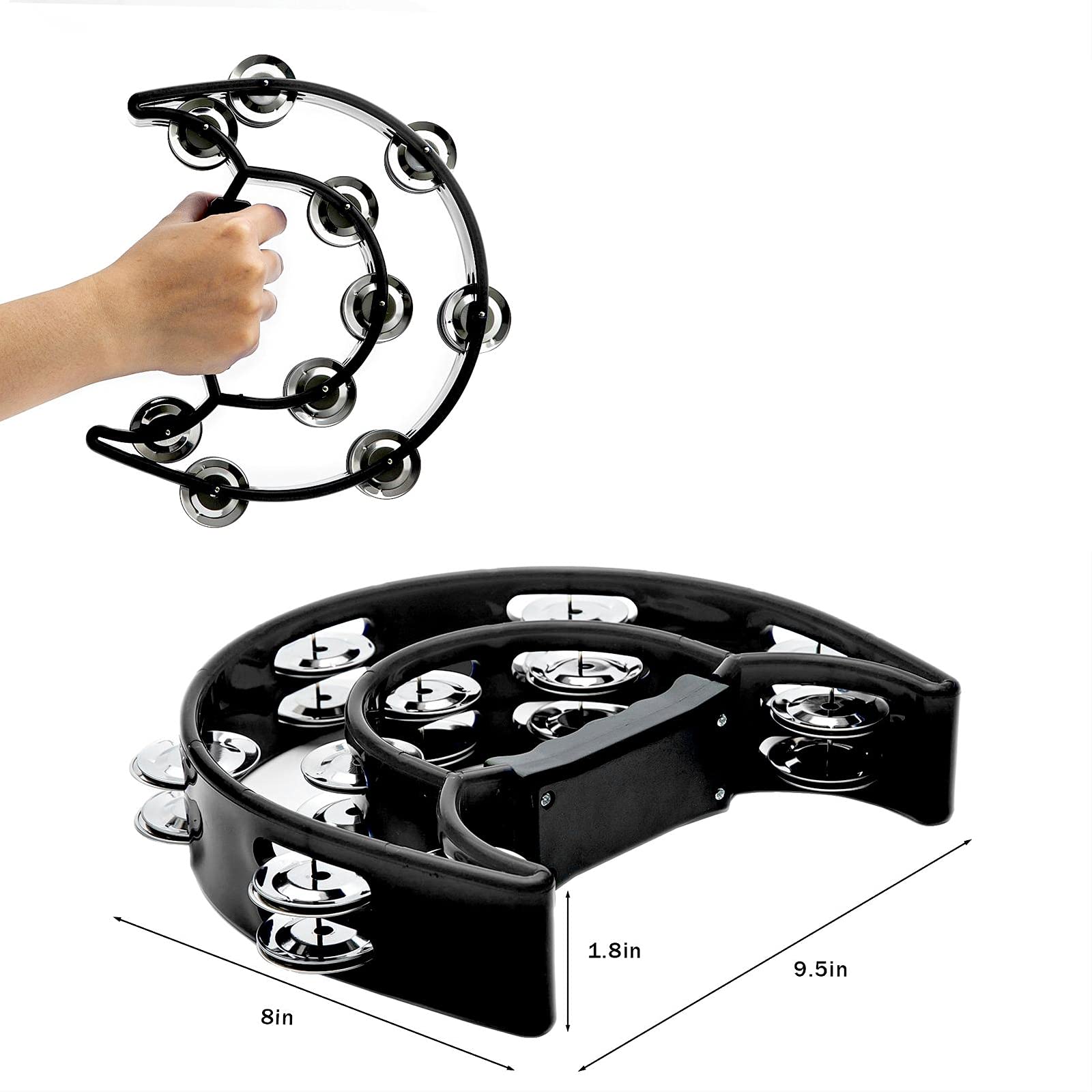Tamburyn dwurzędowy metalowe J – Musical Instrument Kids recenzja i cena
