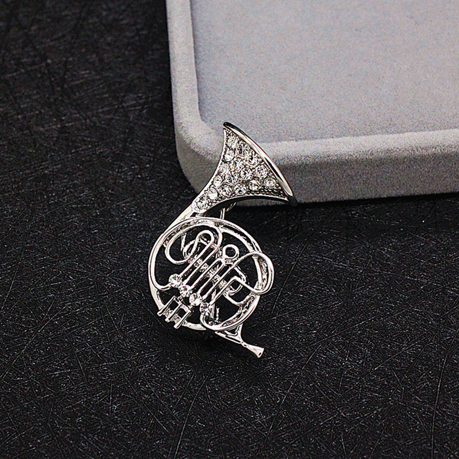 Broszka z dżetami w kształcie  – Musical Instrument Image recenzja i cena