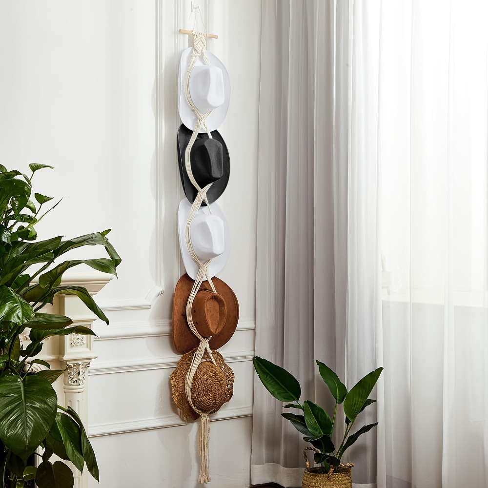 Bohemian Macrame Hat Hanger Rę – Musical Instrument Jazz recenzja i cena