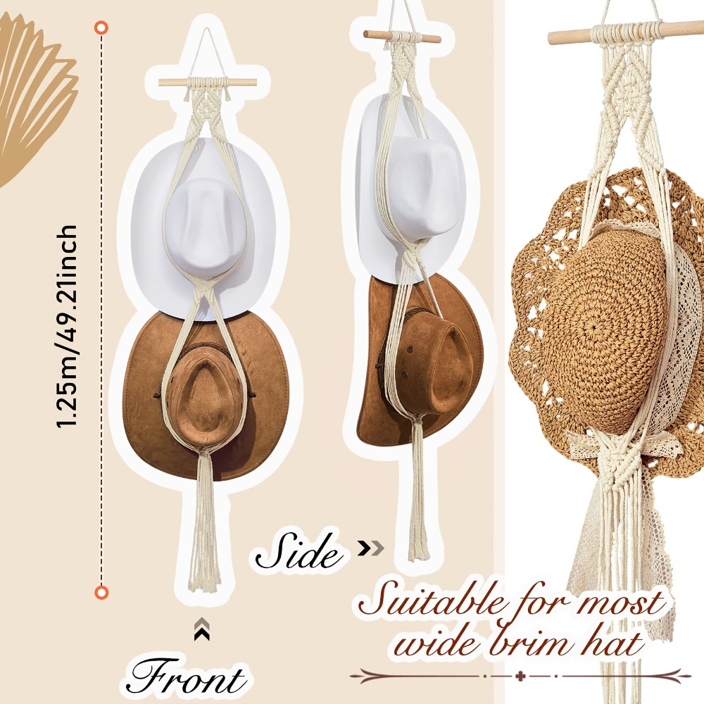 Bohemian Macrame Hat Hanger Rę – Musical Instrument Jazz recenzja i cena