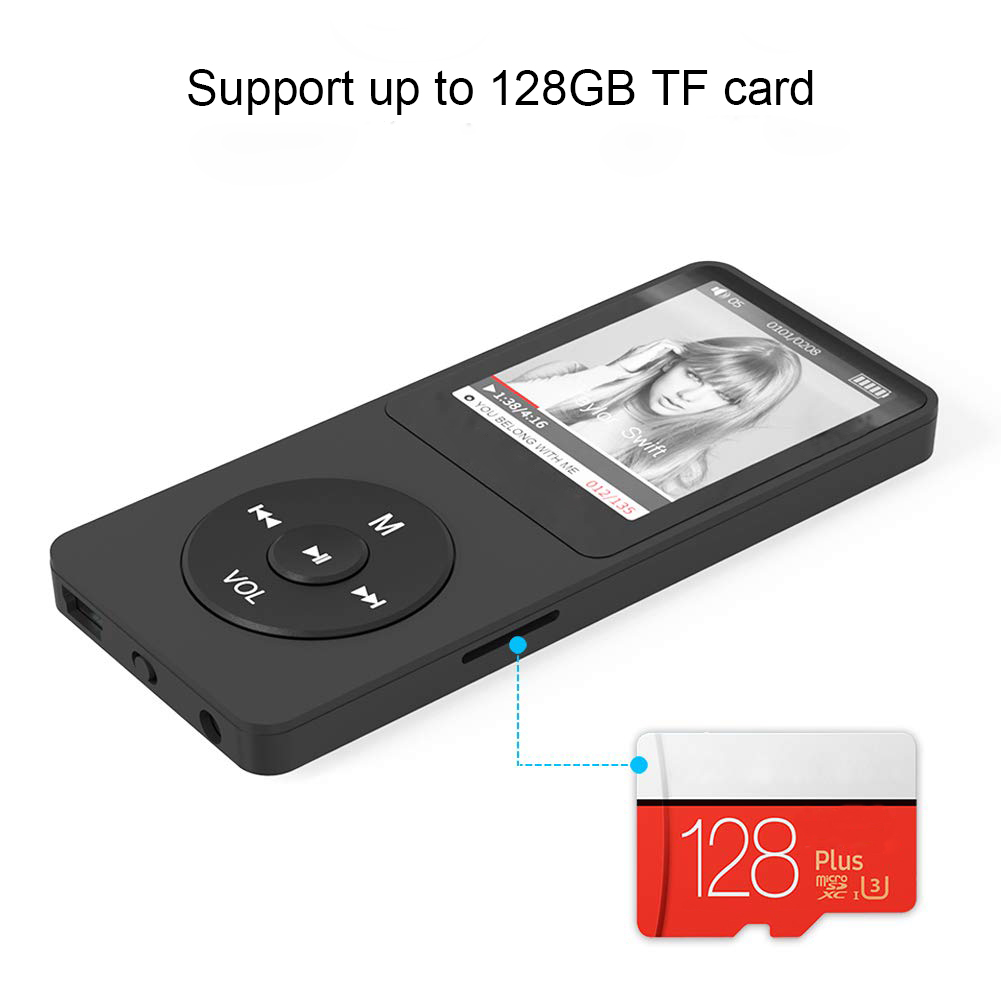 X02 Odtwarzacz MP3 z ekranem 1 – Musical Instrument Image recenzja i cena