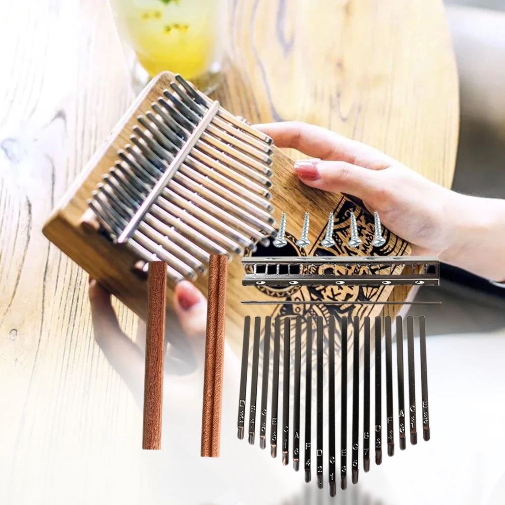 DIY 17-tonowe klucze Kalimba Z – A Musical Instrument With Keys recenzja i cena