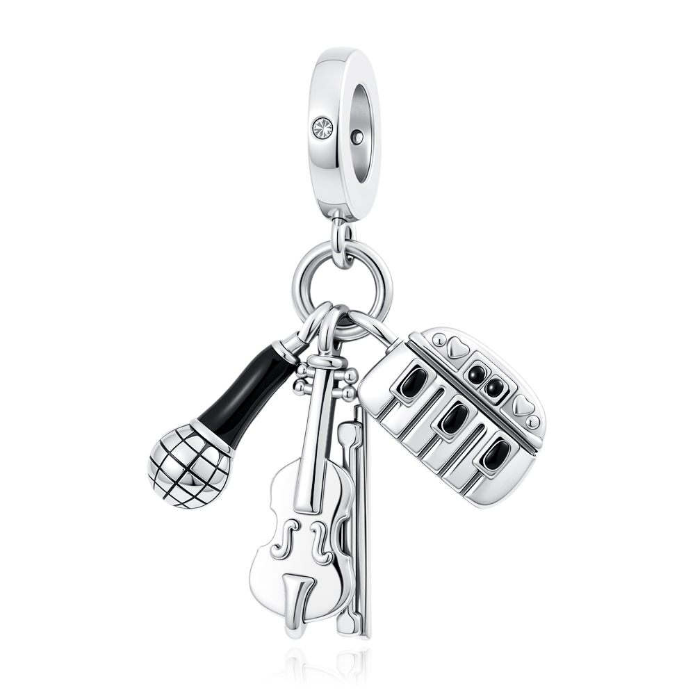 Nowy srebrny charms 925 w kszt – Musical Instrument Tabla recenzja i cena