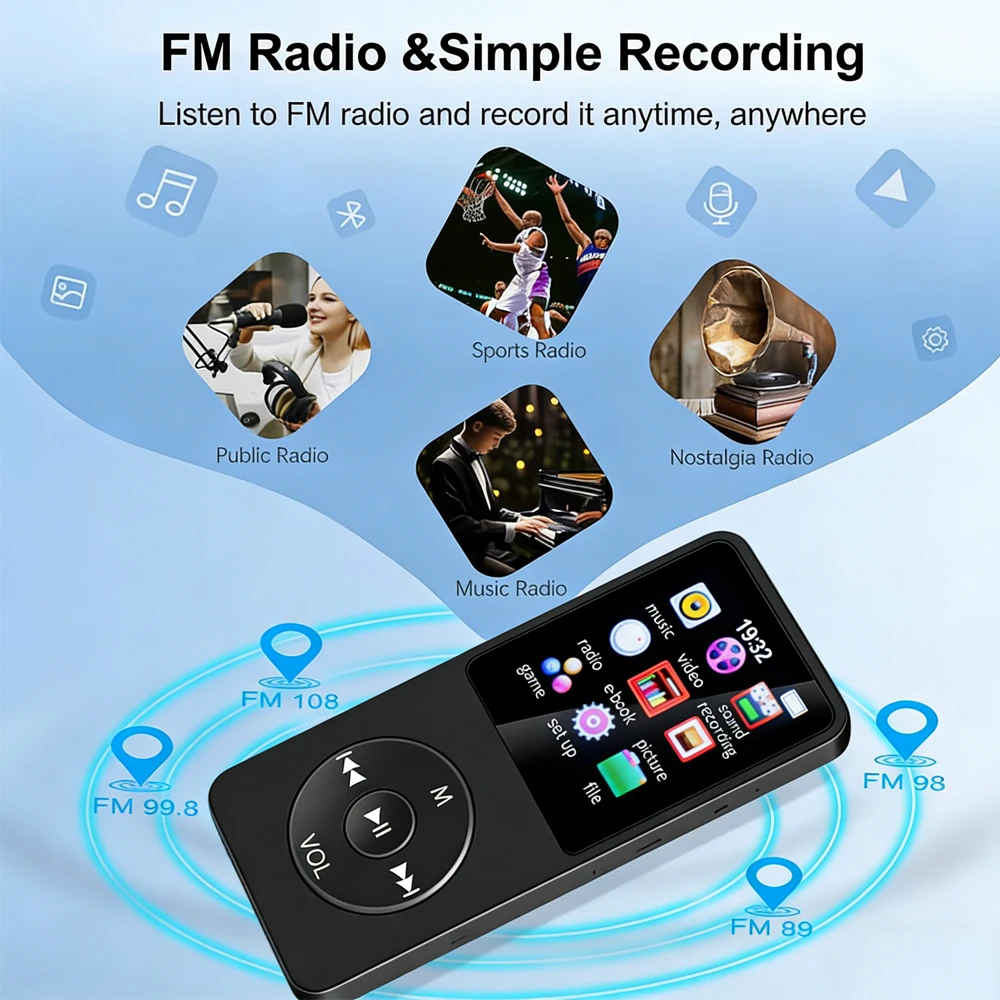 Przenośny odtwarzacz MP3 Bluet – Musical Instrument Image recenzja i cena