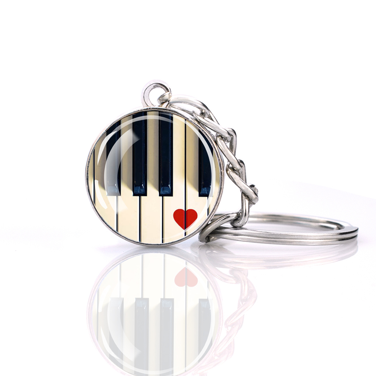 Brelok do kluczy z kluczami fo – Picture Of Musical Instrument recenzja i cena