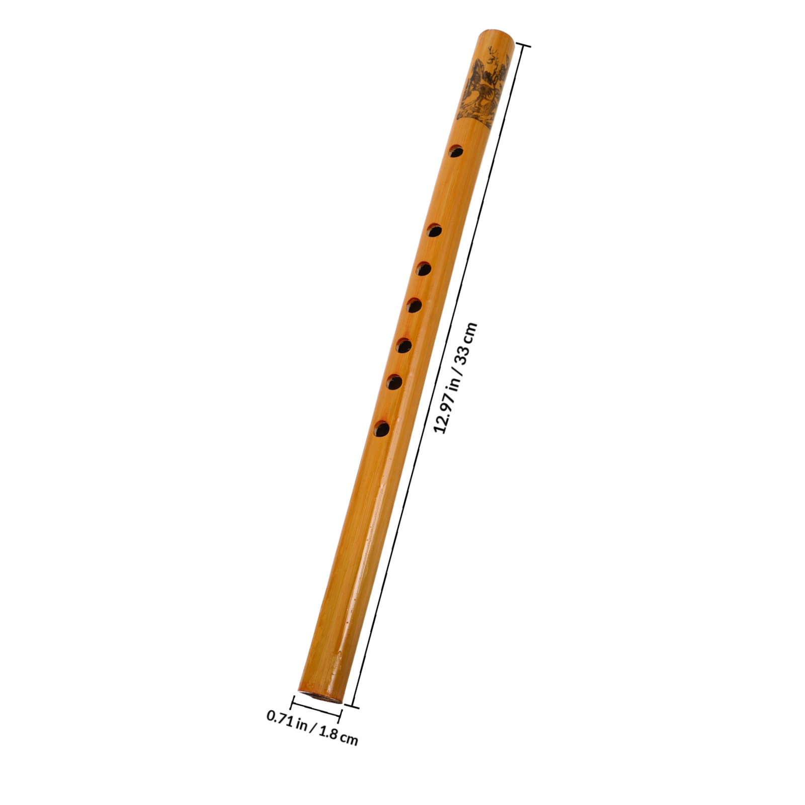 Flet bambusowy pionowy dla ucz – Musical Instrument A Recorder recenzja i cena