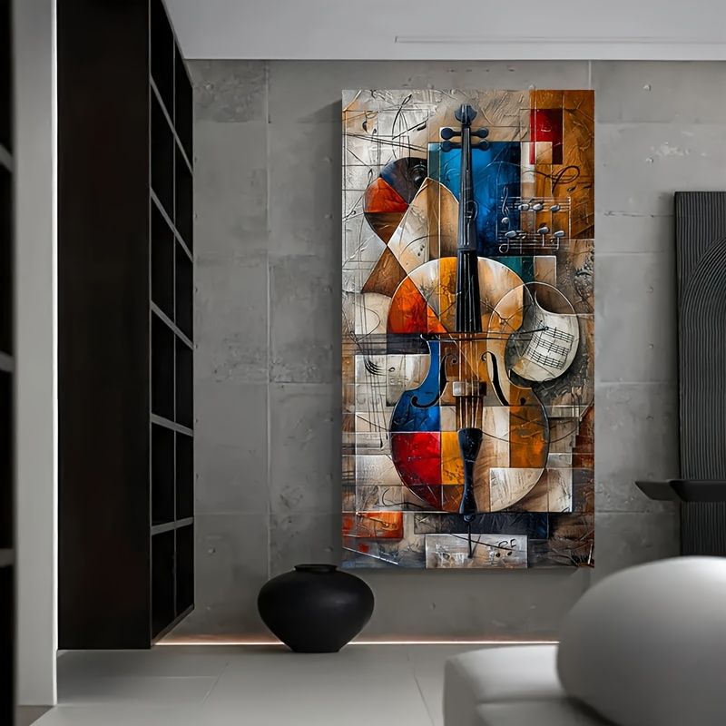Nowoczesne Abstrakcyjne Plakat – Musical Instrument Image recenzja i cena