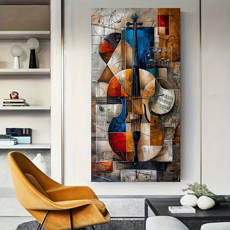 Nowoczesne Abstrakcyjne Plakat – Musical Instrument Image recenzja i cena