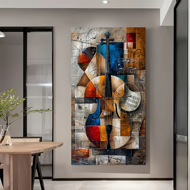 Nowoczesne Abstrakcyjne Plakat – Musical Instrument Image recenzja i cena